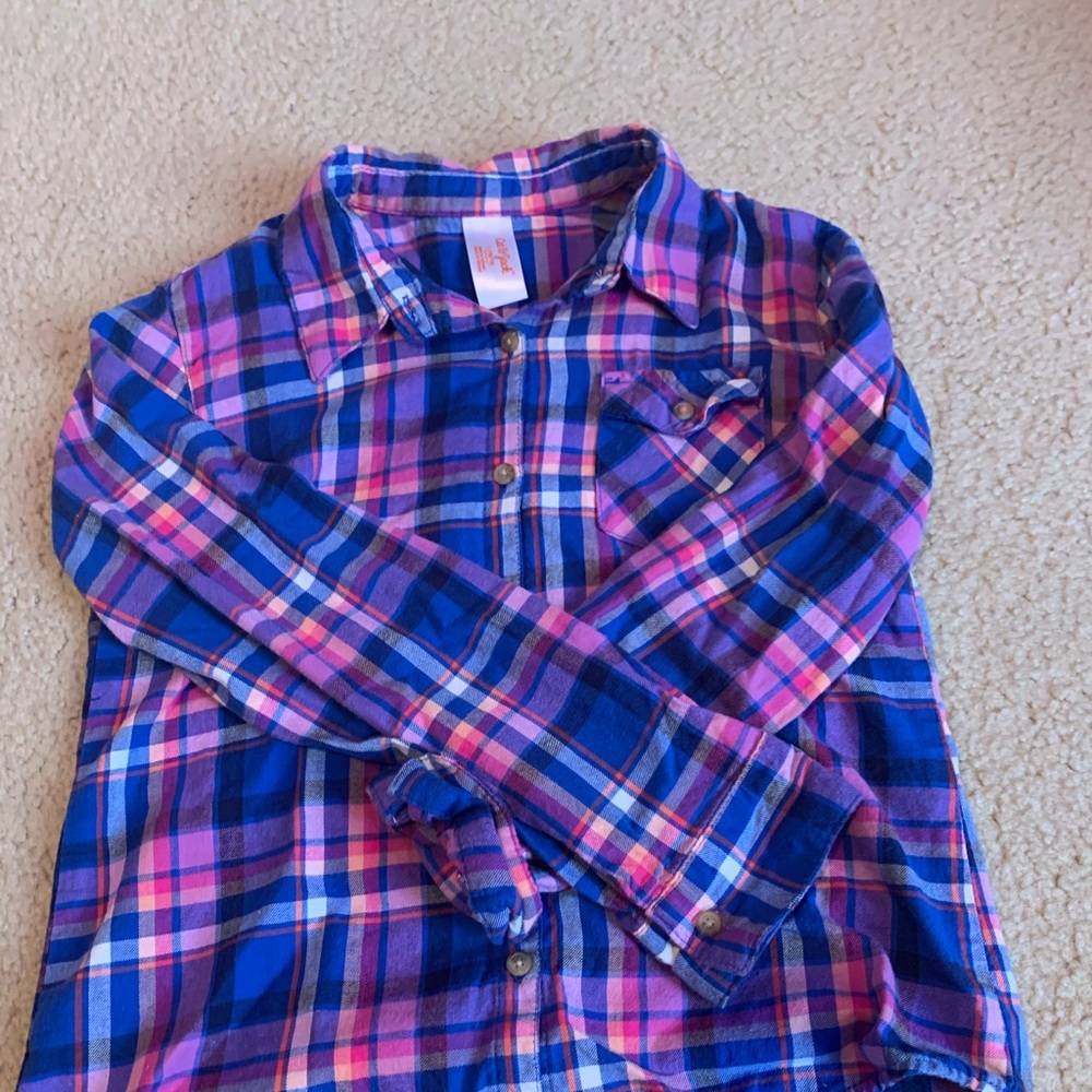 plaid shirt